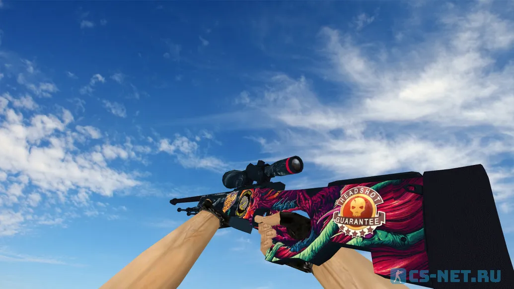 Модель «AWP «Скоростной зверь» с наклейками» для CS 1.6