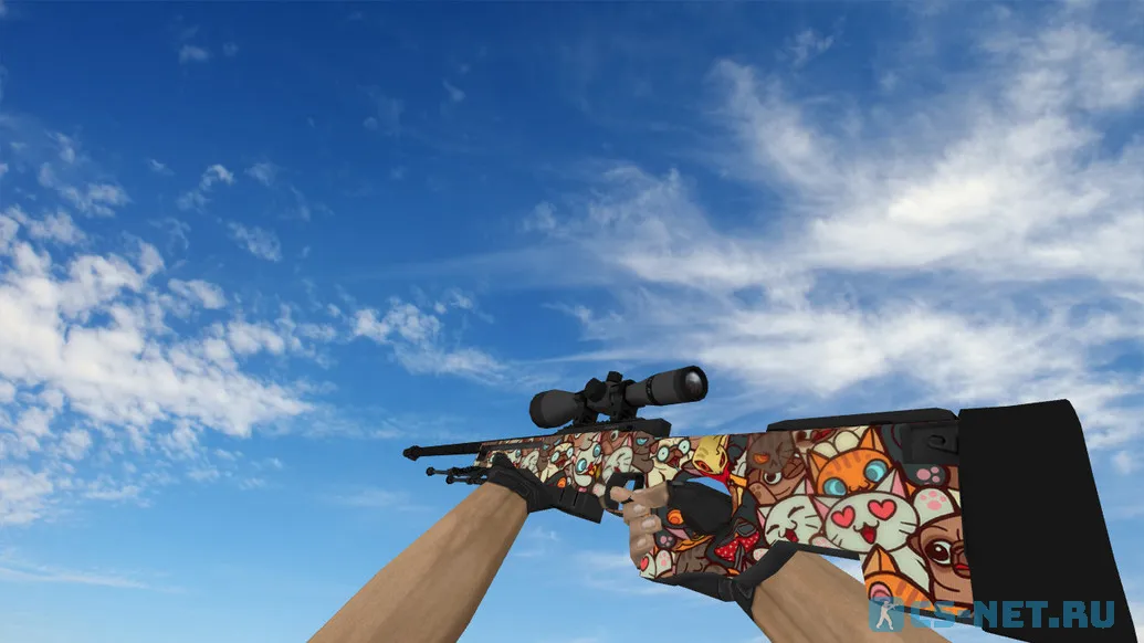 Модель «AWP Лапки» для CS 1.6