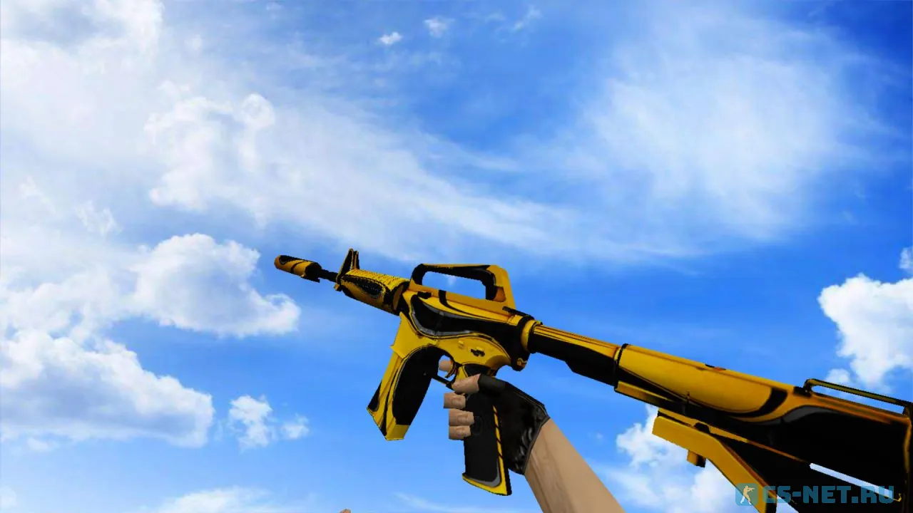 Модель «М4А1 Желтый жакет» для CS 1.6