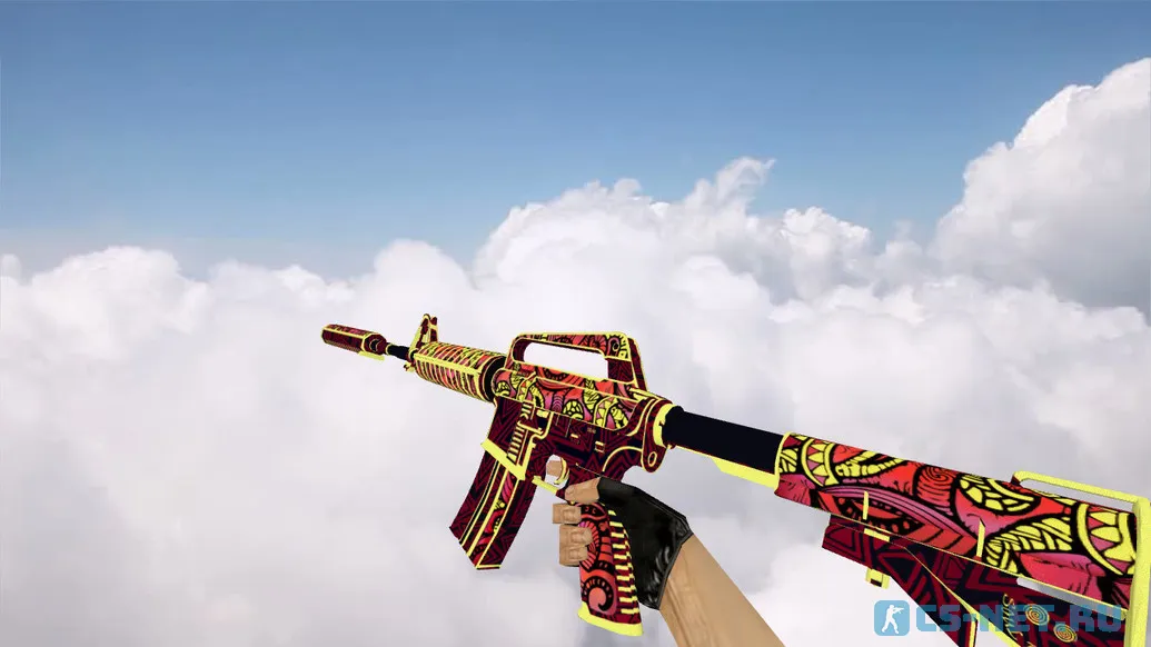 Модель «M4A1 | Огонь Чантико» для CS 1.6