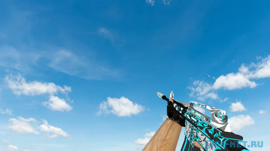 Модель «Default M4A1 | Снежный вихрь» для CS 1.6