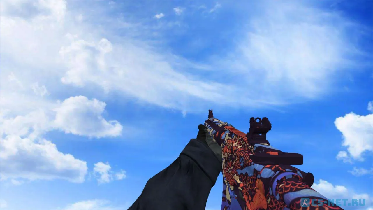 Модель «M4A4 | Король драконов» для CS 1.6