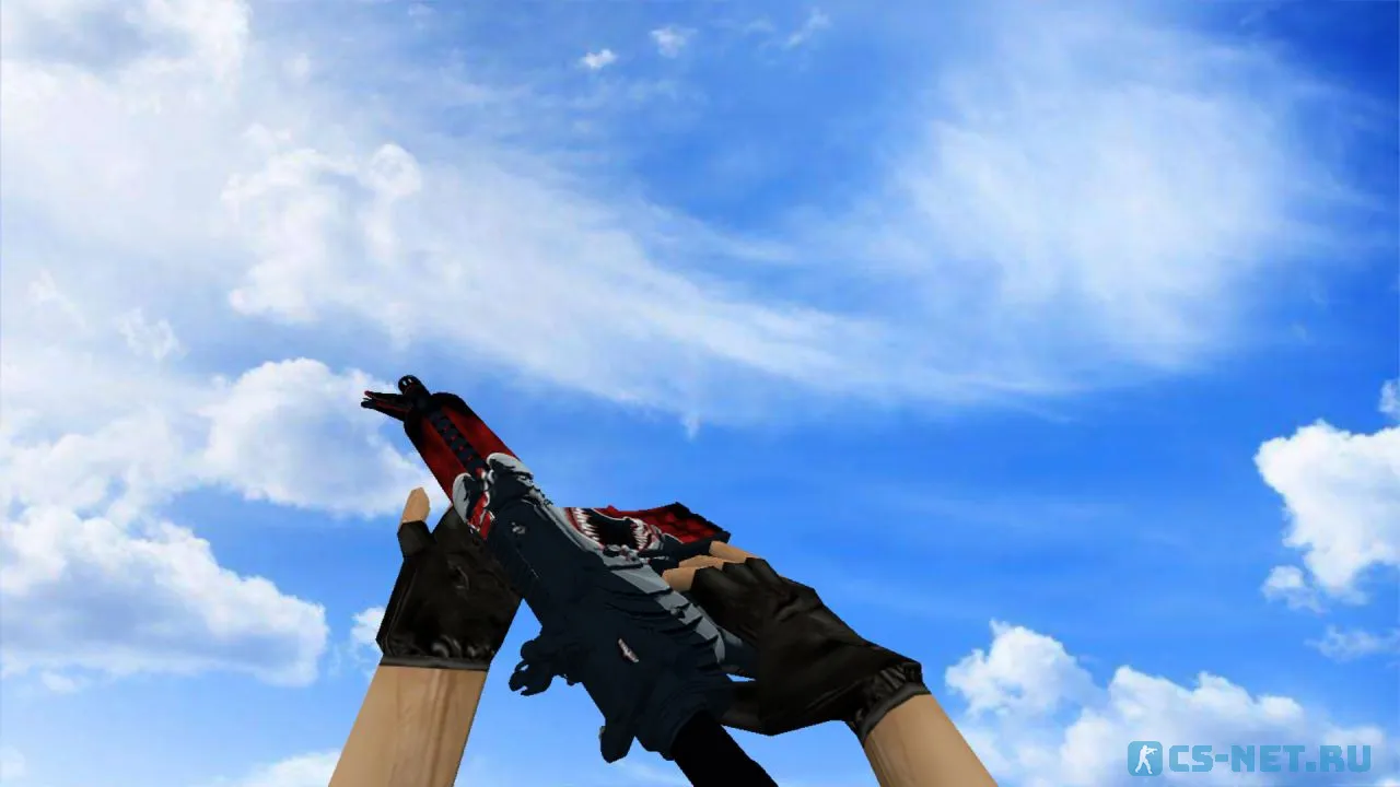 Модель «М4А4 Акула» для CS 1.6 (скрин 2)