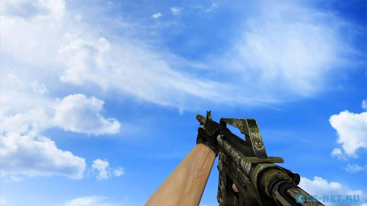 Модель «М4А1 | Взгляд в прошлое» для CS 1.6 (скрин 3)