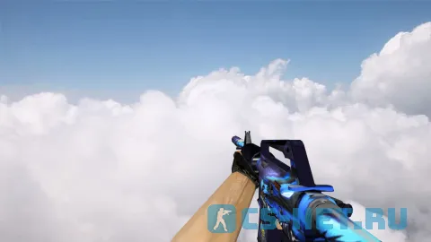 Модель «M4A1 Blue Dragon» для CS 1.6 (скрин 3)