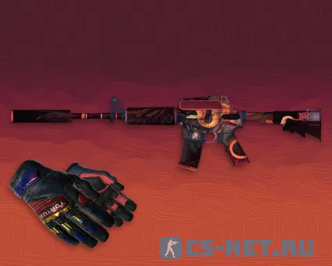 Модель «М4А1 | Добро пожаловать в джунгли» для CS 1.6