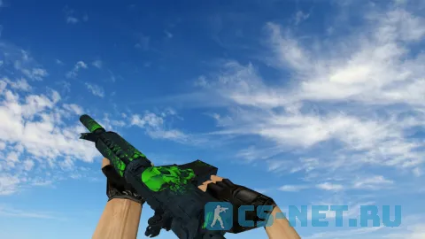 Модель «M4A4 Deskull» для CS 1.6 (скрин 2)