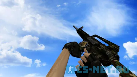 Модель «M4A1 | Forest | Лес» для CS 1.6 (скрин 2)