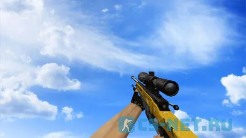 Модель «AWP Уничтожитель Желтый» для CS 1.6 (скрин 3)