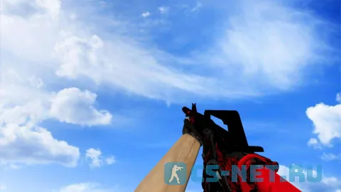 Модель «M4A1 | Черная смерть» для CS 1.6 (скрин 3)