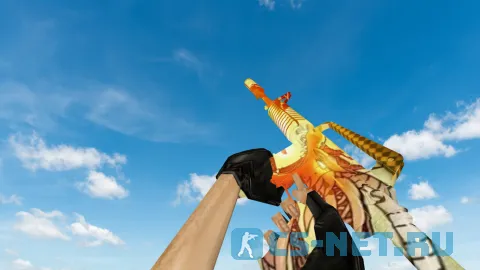 Модель «M4A1 | История о драконе» для CS 1.6 (скрин 2)