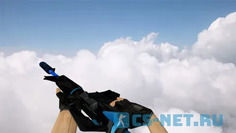 Модель «M4A1 Blue Force» для CS 1.6 (скрин 2)