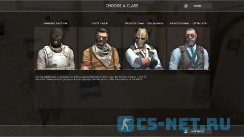 CS 1.6 в стиле CS:GO 2025 (выбор модели)
