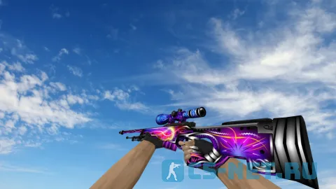 Модель «AWP Iron Ultraviolet» для CS 1.6