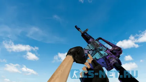 Модель «Default M4A1 Colored» для CS 1.6 (скрин 2)