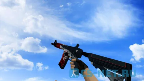 Модель «М4А4 Акула» для CS 1.6