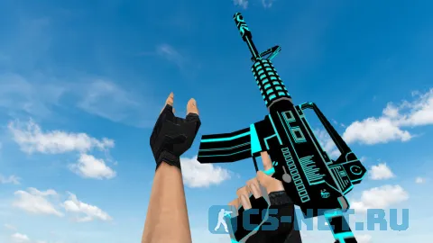 Модель «Default M4A1 Music Arts» для CS 1.6 (скрин 2)