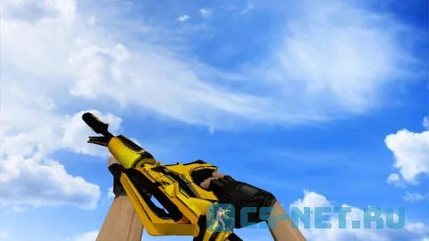 Модель «М4А1 Желтый жакет» для CS 1.6 (скрин 2)