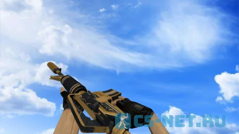 Модель «M4A1-S | Золотая спираль» для CS 1.6 (скрин 2)