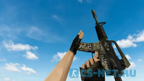 Модель «Default M4A1 | Взгляд в прошлое» для CS 1.6 (скрин 2)
