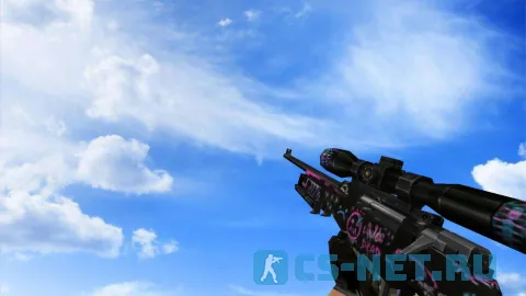 Модель «AWP | Горячечные грёзы» для CS 1.6 (скрин 2)