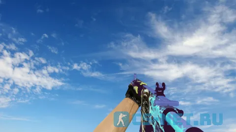 Модель «M4A4 | Безлюдный космос» для CS 1.6 (скрин 3)