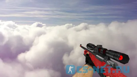 Модель «Default AWP Red» для CS 1.6