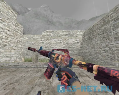 Модель «М4А1 | Добро пожаловать в джунгли» для CS 1.6 (скрин 2)