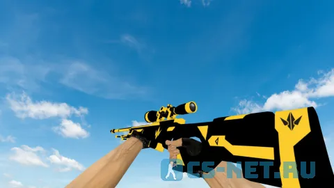 Модель «AWP Apparatus Lime» для CS 1.6