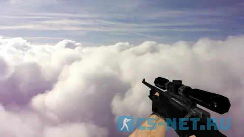 Модель «Default AWP Full Black» для CS 1.6