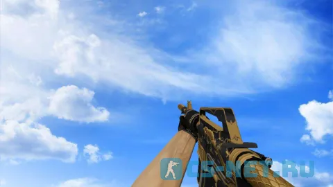 Модель «M4A1-S | Золотая спираль» для CS 1.6 (скрин 3)