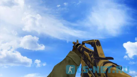 Модель «M4A1 | Золотая спираль» для CS 1.6
