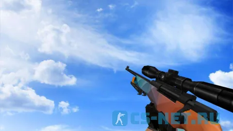 Модель «AWP | Палитра цветов» для CS 1.6 (скрин 2)