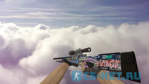 Модель «AWP Train Graffiti» для CS 1.6
