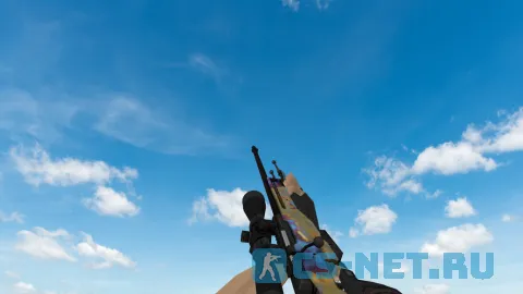 Модель «AWP | Поверхностная закалка» для CS 1.6 (скрин 2)