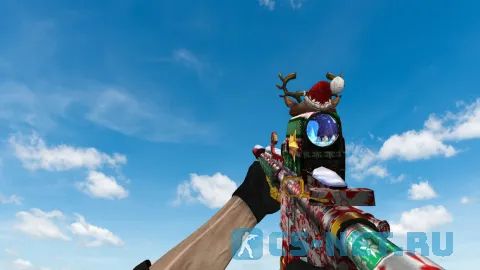 Модель «HK-416 Merry Christmas» для CS 1.6