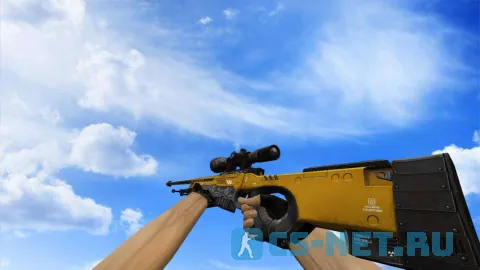 Модель «AWP Уничтожитель Желтый» для CS 1.6