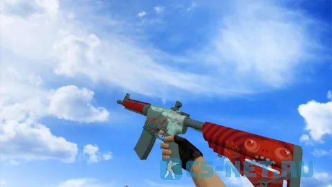 Модель «М4А4 Дождь из пуль» для CS 1.6