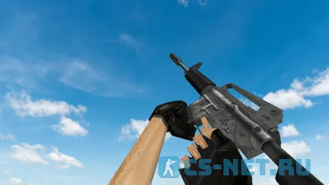 Модель «Default M4A1 | Василиск» для CS 1.6 (скрин 2)