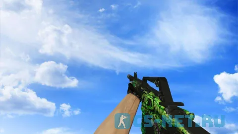 Модель «М4А1 Токсичный» для CS 1.6 (скрин 3)