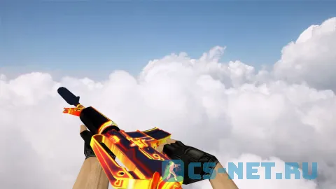 Модель «M4A1 | Жар» для CS 1.6 (скрин 2)