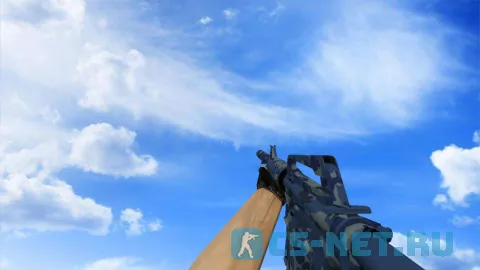 Модель «М4А1 Чистая вода» для CS 1.6 (скрин 3)