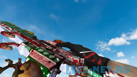 Модель «HK-416 Merry Christmas» для CS 1.6 (скрин 2)