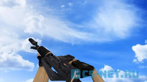 Модель «М4А1 Элитное снаряжение» для CS 1.6 (скрин 2)
