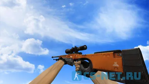 Модель «AWP | Annihilator Orange» для CS 1.6