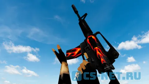 Модель «Default M4A1 Firestyle» для CS 1.6 (скрин 2)