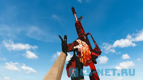 Модель «M4A1 | Вой» для CS 1.6 (скрин 2)