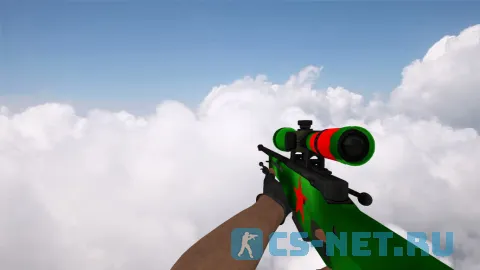 Модель «AWP Redstar» для CS 1.6