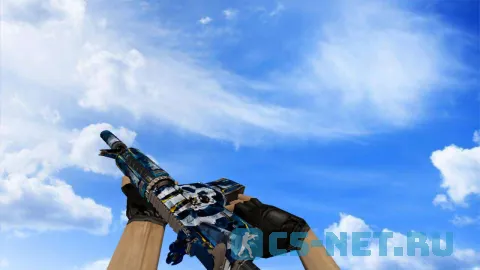 Модель «M4A4 | Ultramarine Maniac» для CS 1.6 (скрин 2)