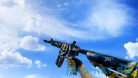 Модель «M4A4 | Ultramarine Maniac» для CS 1.6